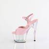 Pleaser - ADORE709HT Sandale à bride à la cheville, Pole dance chaussures - Rose Product image